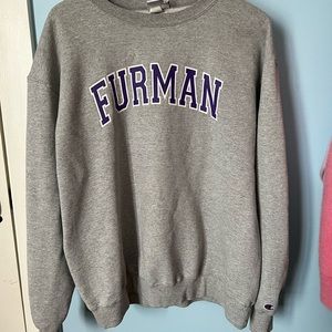 Furman Champions Authentic Crewneck Sweatshirt